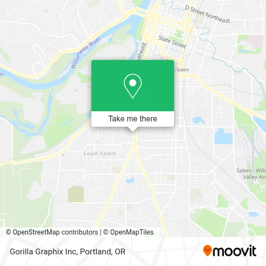 Gorilla Graphix Inc map