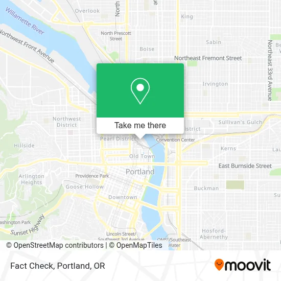 Fact Check map