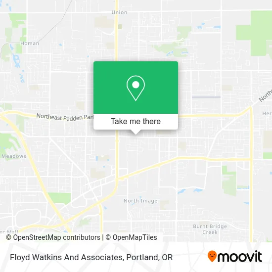 Floyd Watkins And Associates map