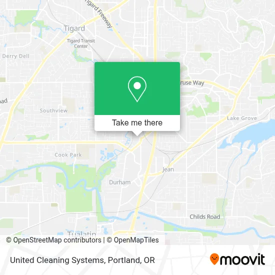 United Cleaning Systems map