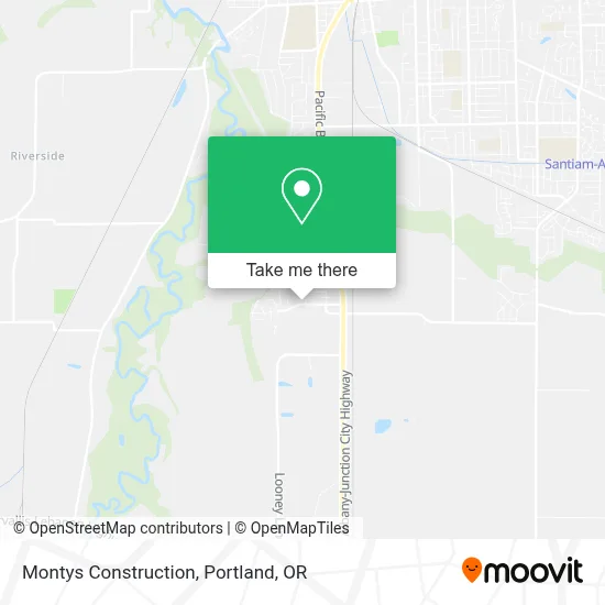 Montys Construction map