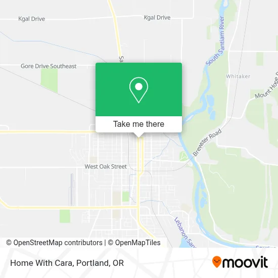 Home With Cara map