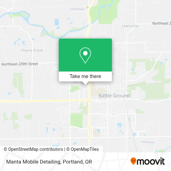 Manta Mobile Detailing map