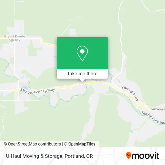 U-Haul Moving & Storage map