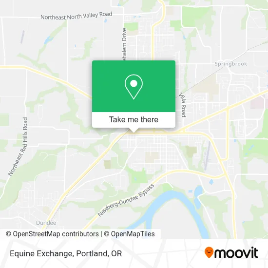 Equine Exchange map