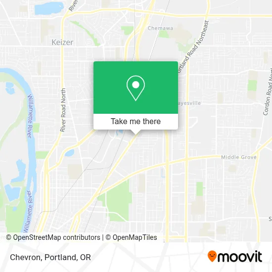 Chevron map