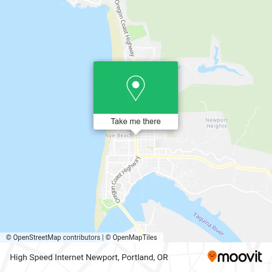 High Speed Internet Newport map