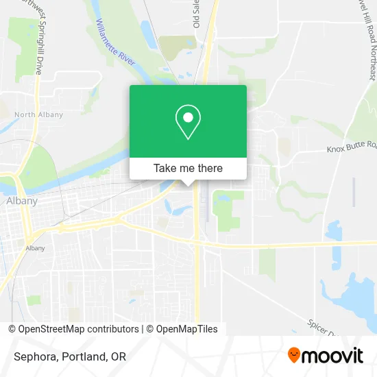 Sephora map