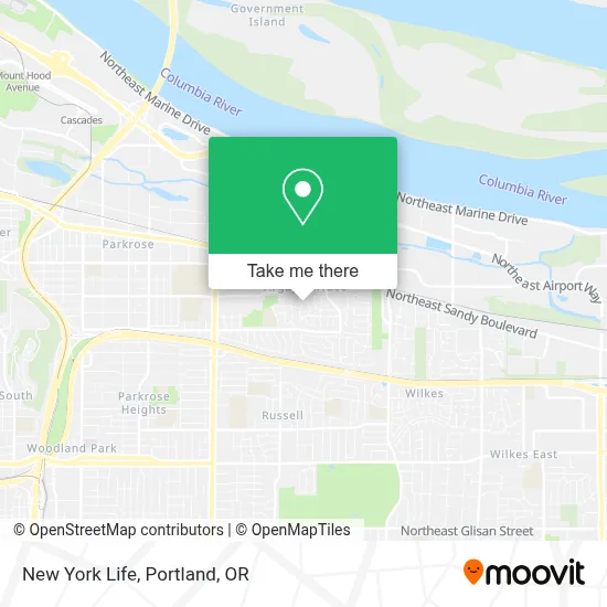 New York Life map