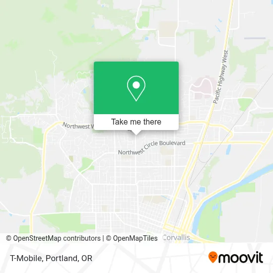 T-Mobile map