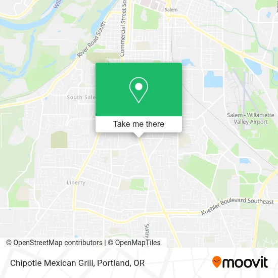 Chipotle Mexican Grill map