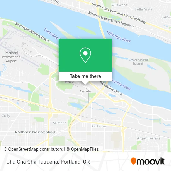 Cha Cha Cha Taqueria map
