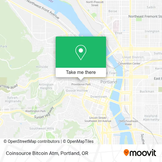 Coinsource Bitcoin Atm map