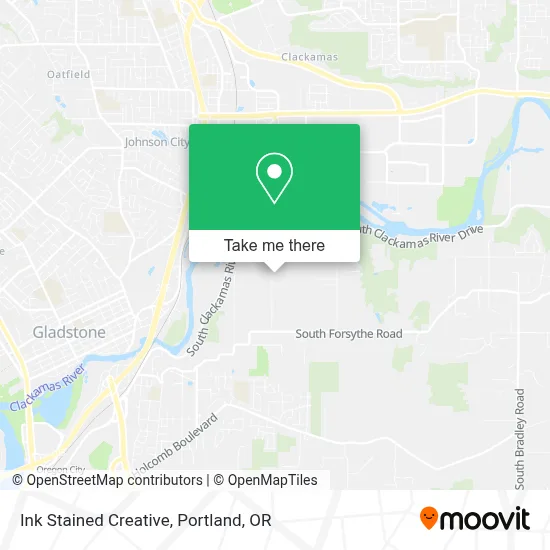 Ink Stained Creative map