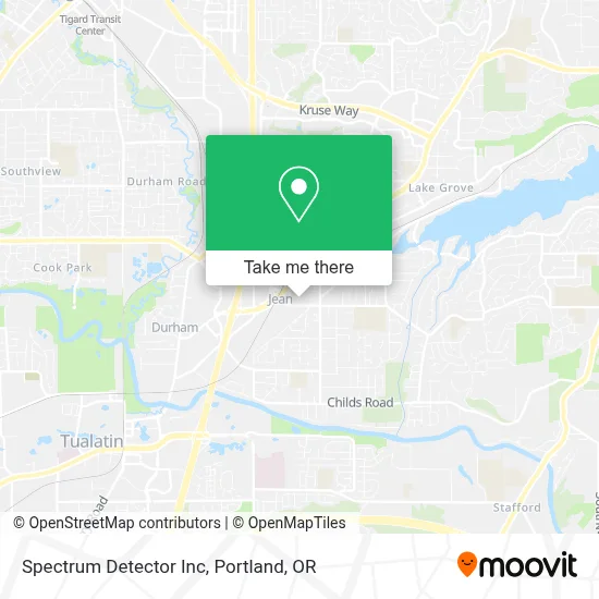 Spectrum Detector Inc map