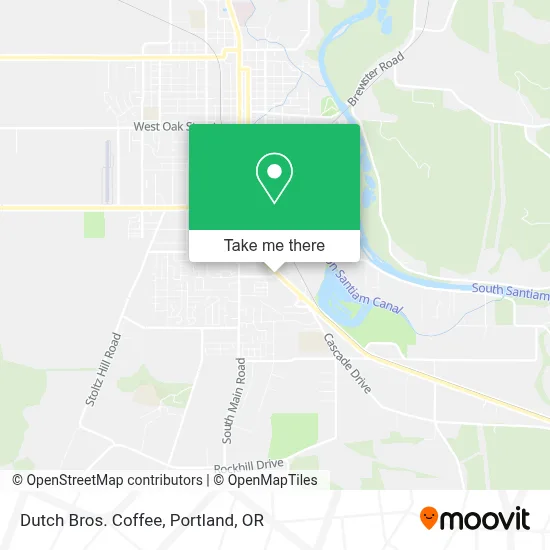Dutch Bros. Coffee map
