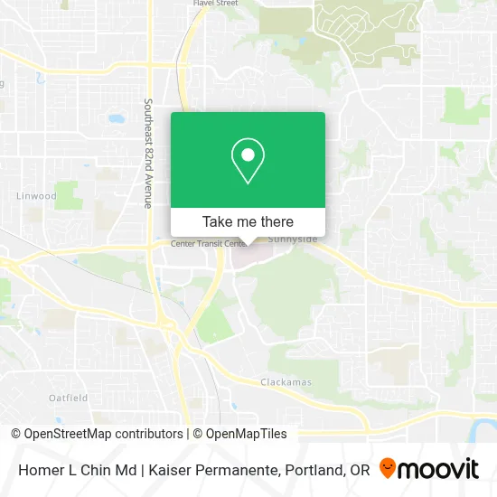 Homer L Chin Md | Kaiser Permanente map