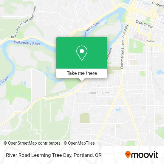 River Road Learning Tree Day map