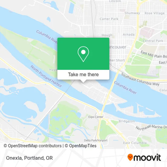 Onexla map
