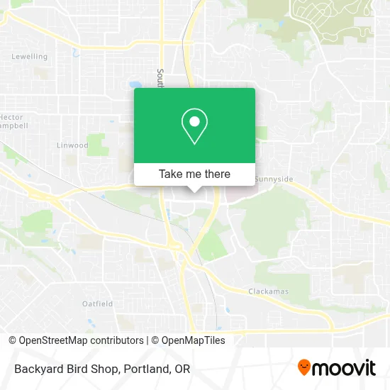 Backyard Bird Shop map