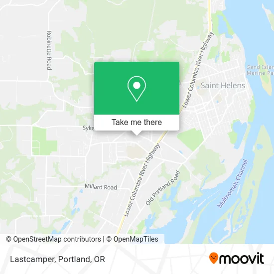 Lastcamper map