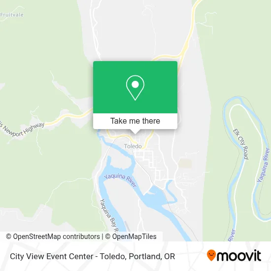 City View Event Center - Toledo map