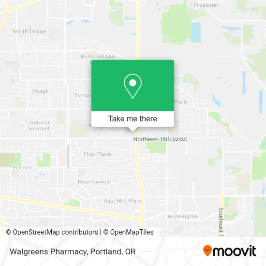 Walgreens Pharmacy map