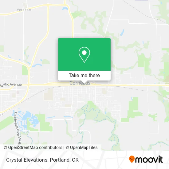 Crystal Elevations map