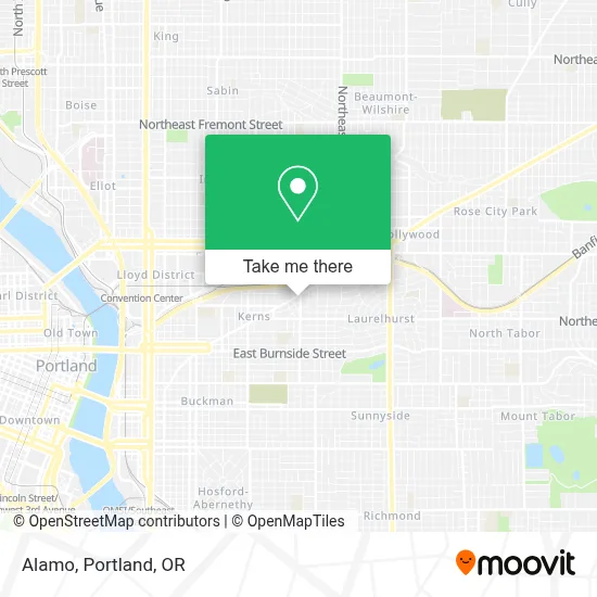 Alamo map