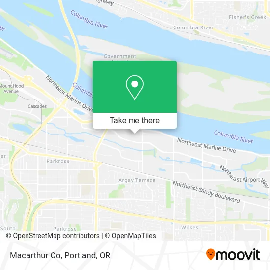 Macarthur Co map