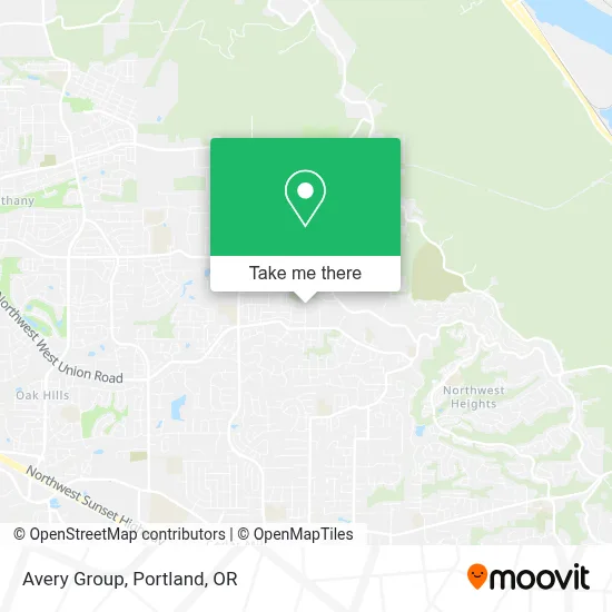Avery Group map