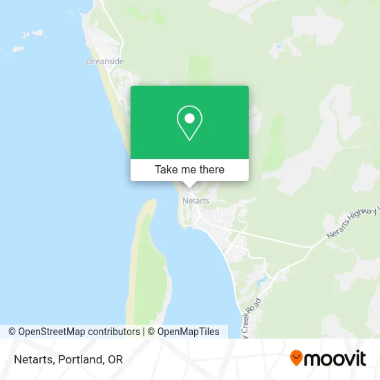 Netarts map