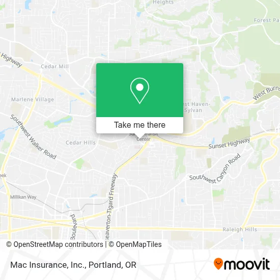 Mac Insurance, Inc. map
