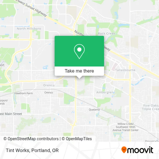 Tint Works map