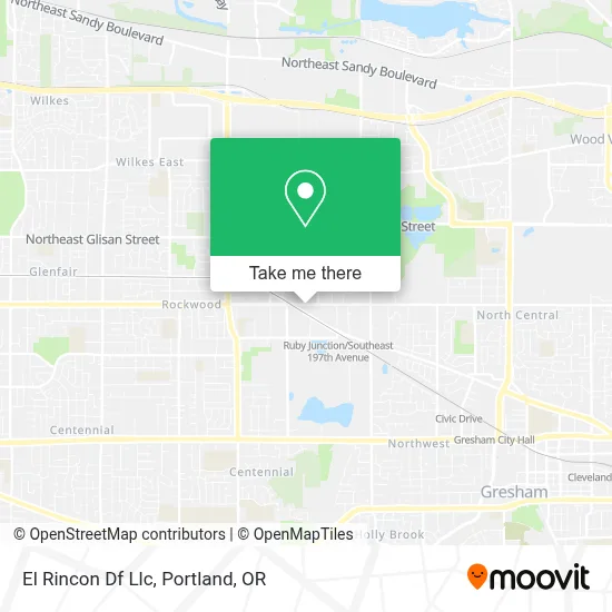 El Rincon Df Llc map