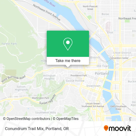 Conundrum Trail Mix map