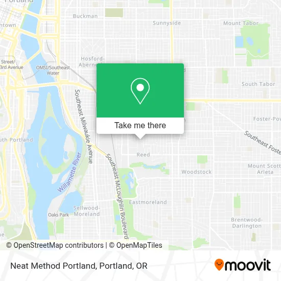 Neat Method Portland map