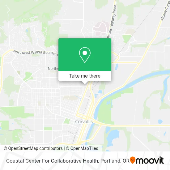 Coastal Center For Collaborative Health map