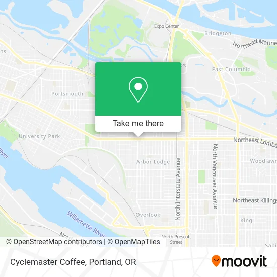 Cyclemaster Coffee map
