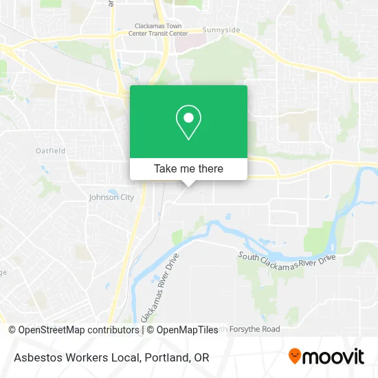 Asbestos Workers Local map