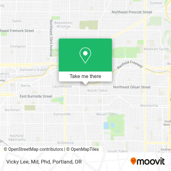 Vicky Lee, Md, Phd map