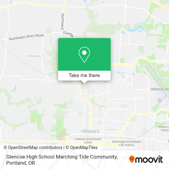 Glencoe High School Marching Tide Community map