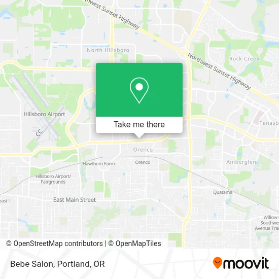 Bebe Salon map