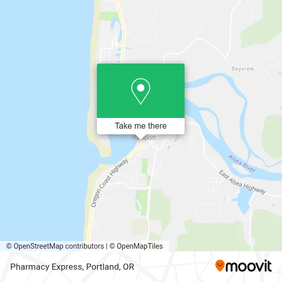Pharmacy Express map