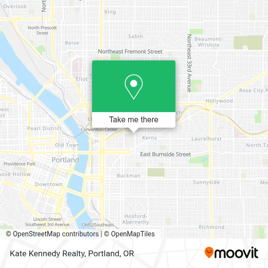 Kate Kennedy Realty map