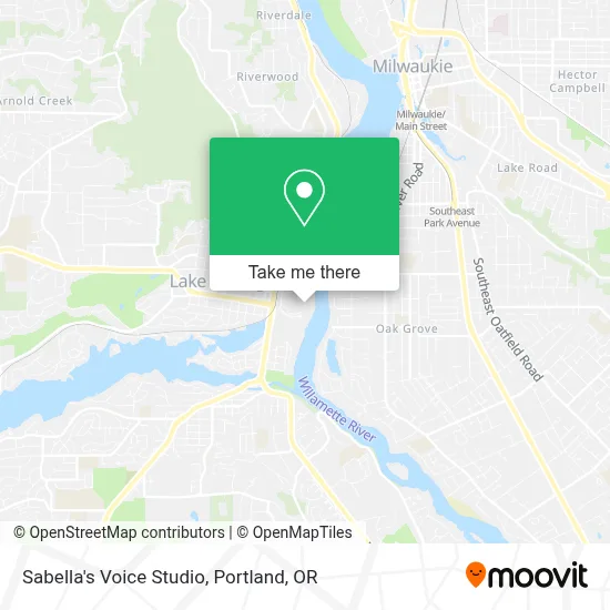 Sabella's Voice Studio map
