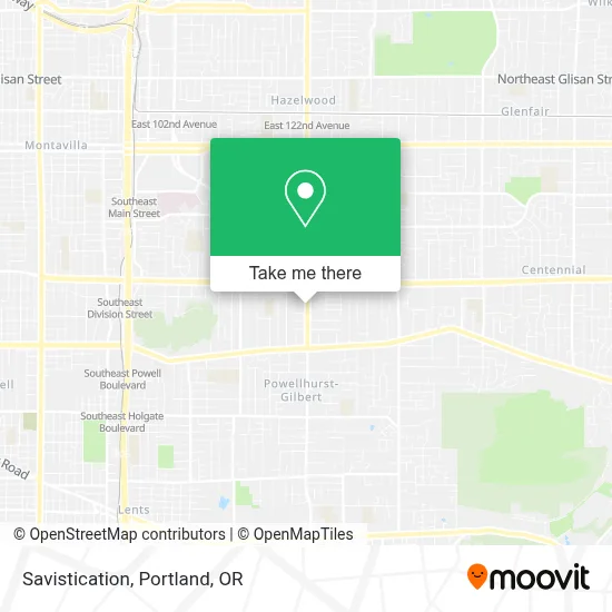 Savistication map