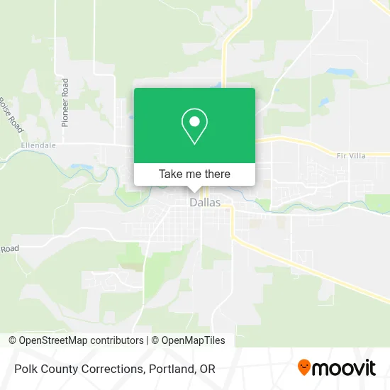 Polk County Corrections map