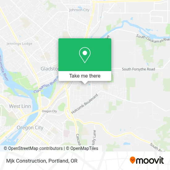 Mjk Construction map