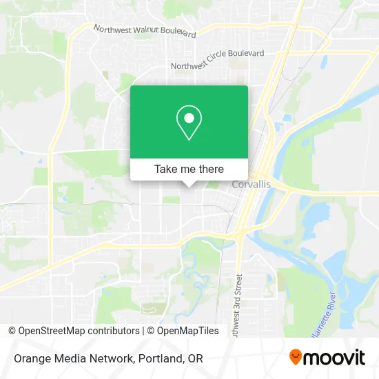 Orange Media Network map
